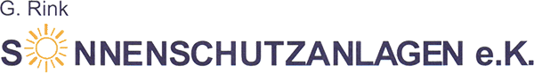 Logo, Rink Sonnenschutzanlagen e.K.
